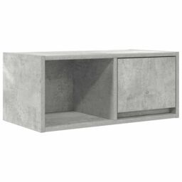 Berkfield Home TV Cabinets 2 pcs Concrete Grey 60x31x25.5 cm Engineered Wood - thumbnail 6