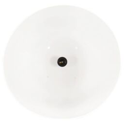 Berkfield Home Industrial Hanging Lamp 25 W White Round 42 cm E27 - thumbnail 5