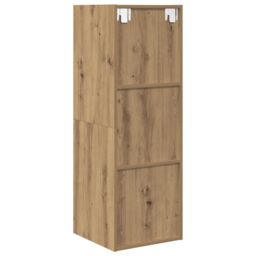 Berkfield Home TV Cabinet Artisan oak 37 x 37 x 107 cm Engineered wood in Brown - thumbnail 9