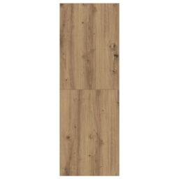 Berkfield Home TV Cabinet Artisan oak 37 x 37 x 107 cm Engineered wood in Brown - thumbnail 8