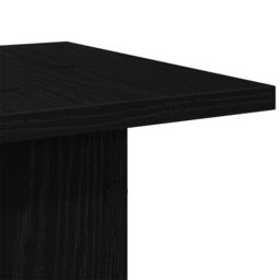Berkfield Home Speaker Stands 2 pcs Black Oak 30x30x60 cm Engineered Wood - Size: 30 x 30 x 60 cm - thumbnail 8