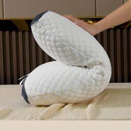 Ventryn 1000g Memory Foam Cervical Pillow, Butterfly Neck in Grey - thumbnail 6