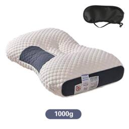 Ventryn 1000g Memory Foam Cervical Pillow, Butterfly Neck in Grey - thumbnail 3