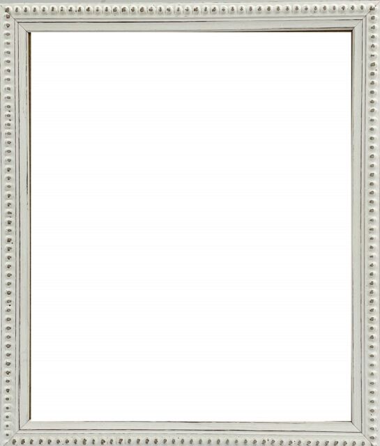 Frames & Mirrors 4U Crown Bobbin Wooden Picture Frame 45x30cm in Off-White - Size: 45x30 cm - image 1
