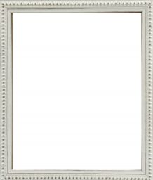 Frames & Mirrors 4U Crown Bobbin Wooden Picture Frame 45x30cm in Off-White - Size: 45x30 cm