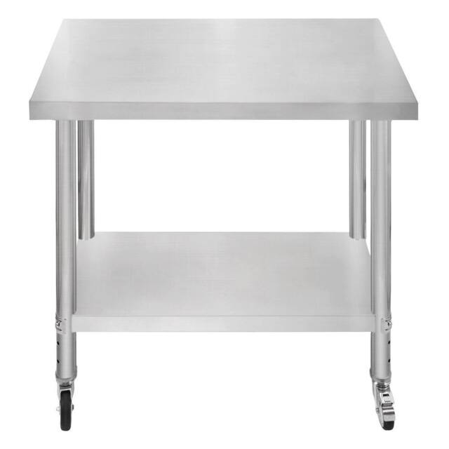 Monstershop KuKoo Work Table - 90cm x 60cm x 86cm in Silver - Size: 90 cm x 60 cm x 86 cm - image 1