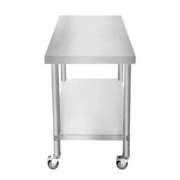 Monstershop KuKoo Work Table - 90cm x 60cm x 86cm in Silver - Size: 90 cm x 60 cm x 86 cm - thumbnail 3