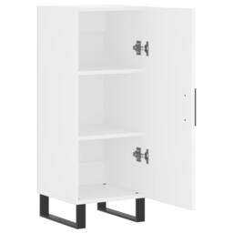Berkfield Home Sideboard White 34.5x34x90 cm Engineered Wood - thumbnail 5