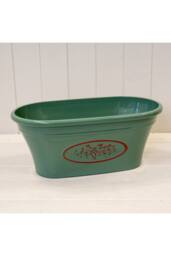 KDMD Green Round Love Heart Tree Trough Plastic Planter 7.7LTR - thumbnail 1