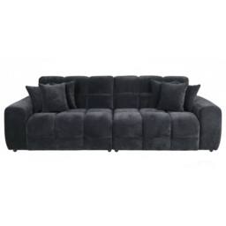 Stratus Interiors Jacob Modern Bubble Cloud Sofa for Stylish Living Rooms in Black - thumbnail 1