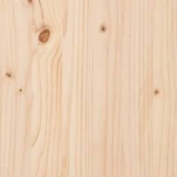 Berkfield Home Planter with Shelf 82.5x82.5x81 cm Solid Wood Pine in Light Tan - thumbnail 7