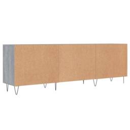 Berkfield Home TV Cabinet Grey Sonoma 150x30x50 cm Engineered Wood - Size: 150 x 30 x 50 cm - thumbnail 8