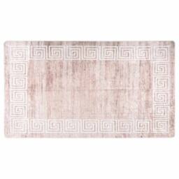Berkfield Home Rug Washable 190x300 cm Beige Anti Slip - Size: 100 cm diameter - thumbnail 2