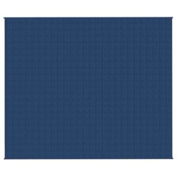 Berkfield Home Weighted Blanket Blue 220x260 cm 15 kg Fabric - thumbnail 3