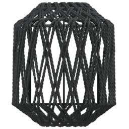 Berkfield Home Lamp Shade Black √ò23x28 cm Iron & Paper - Size: 23x28 cm - thumbnail 8