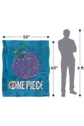 Netflix One Piece Luffy Fist Pump Silky Touch Soft Throw Blanket 152 X 127 Cm - thumbnail 5