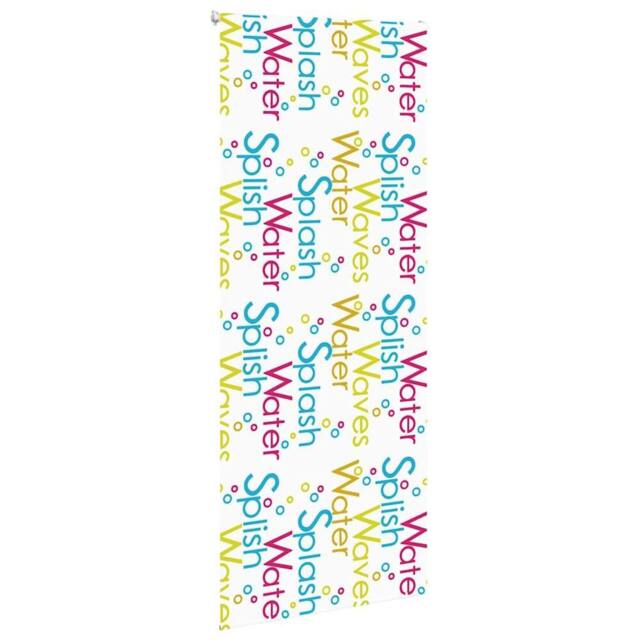 Berkfield Home Shower Roller Blind 90x240 cm Fabric Width 86 cm in White - image 1