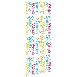 Berkfield Home Shower Roller Blind 90x240 cm Fabric Width 86 cm in White - thumbnail 1
