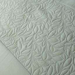 Voltico Pinsonic Quilted Duvet Cover Set Lime & White - Single, Double & King - thumbnail 5