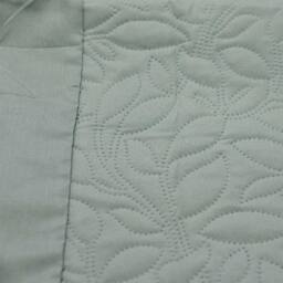 Voltico Pinsonic Quilted Duvet Cover Set Lime & White - Single, Double & King - thumbnail 6