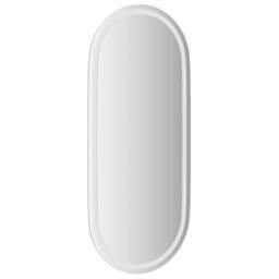 Berkfield Home LED Bathroom Mirror 100x45 cm Oval in Clear - thumbnail 5
