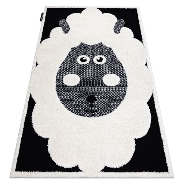 RugsX Modern Children's Rug in Yellow - Size: 160 cm x 220 cm - image 1