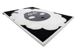 RugsX Modern Children's Rug in Yellow - Size: 160 cm x 220 cm - thumbnail 3