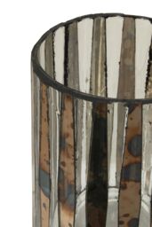 Orsina Gaia Small Candle Holder in Silver - thumbnail 4