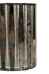 Orsina Gaia Small Candle Holder in Silver - thumbnail 3