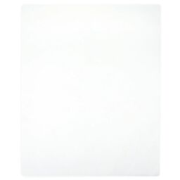 Berkfield Home Jersey Fitted Sheet White 160x200 cm Cotton - thumbnail 1