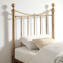 OAT Home Hampstead Traditional Antique Brass Effect Single Metal Bed Frame & Guest Trundle in Bronze - thumbnail 5