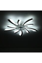 Living and Home 78Cm Creative Ceiling Fan LED Lights in White - thumbnail 7