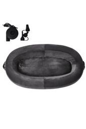 Ezysleep Inflatable Adult Human Pet Bed in Grey - thumbnail 3