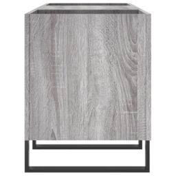 Berkfield Home Record Cabinet Grey Sonoma 121x38x48 cm Engineered Wood - Size: 121 x 38 x 48 cm - thumbnail 5