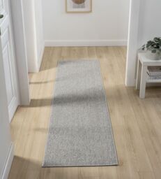 Desire Rugs Avior Washable Plain Living Room Area Rug - Loop Pile Pebble Design in Grey - Size: 60 cm x 220 cm - thumbnail 6