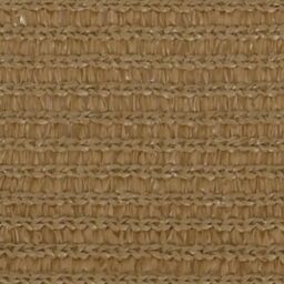 Berkfield Home Sunshade Sail 160 g/m ² Taupe 2x4.5 m HDPE in Beige - thumbnail 3