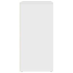 Berkfield Home Sideboard White 79x38x80 cm Engineered Wood - Size: 79 x 38 x 80 cm - thumbnail 7