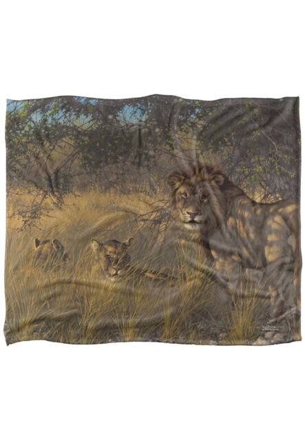 Wild Wings & Gentleman 2 Silky Touch Super Soft Throw Blanket 152 X 127 cm in White - image 1