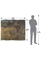 Wild Wings & Gentleman 2 Silky Touch Super Soft Throw Blanket 152 X 127 cm in White - thumbnail 5