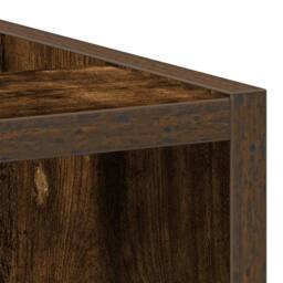Berkfield Home Durable Bottom Cabinet Smoked Oak 20x44, 5x81, 5 cm Engineered Wood in Brown - thumbnail 7