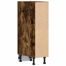 Berkfield Home Durable Bottom Cabinet Smoked Oak 20x44, 5x81, 5 cm Engineered Wood in Brown - thumbnail 6