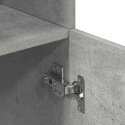 Berkfield Home Kitchen Cabinet Concrete Grey 57x41.5x131.5 cm Engineered Wood - thumbnail 8