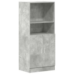 Berkfield Home Kitchen Cabinet Concrete Grey 57x41.5x131.5 cm Engineered Wood - thumbnail 2