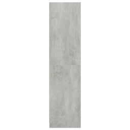 Berkfield Home Wardrobe Concrete Grey 50x50x200 cm Engineered Wood - Size: 50 x 50 x 200 cm - thumbnail 6