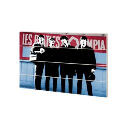 The Beatles In Paris Plaque in Baby Blue - thumbnail 2