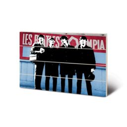 The Beatles In Paris Plaque in Baby Blue - thumbnail 1