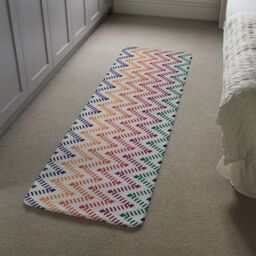 Benjamin Tate Design Freehand Horizontal Zigzag & Chevron Stripes Runner Rug in Natural - Size: 67 cm x 230 cm - thumbnail 4