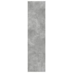Berkfield Home Wardrobe Concrete Grey 30x50x200 cm Engineered Wood - Size: 30 x 50 x 200 cm - thumbnail 5