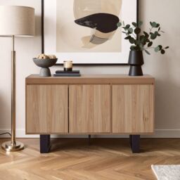 Orsina Minimalist Design Sideboard, Spacious Sideboard For Livingroom, Durable Sideboard Cabinet For Bedroom in Natural - thumbnail 1