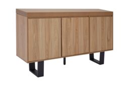 Orsina Minimalist Design Sideboard, Spacious Sideboard For Livingroom, Durable Sideboard Cabinet For Bedroom in Natural - thumbnail 2